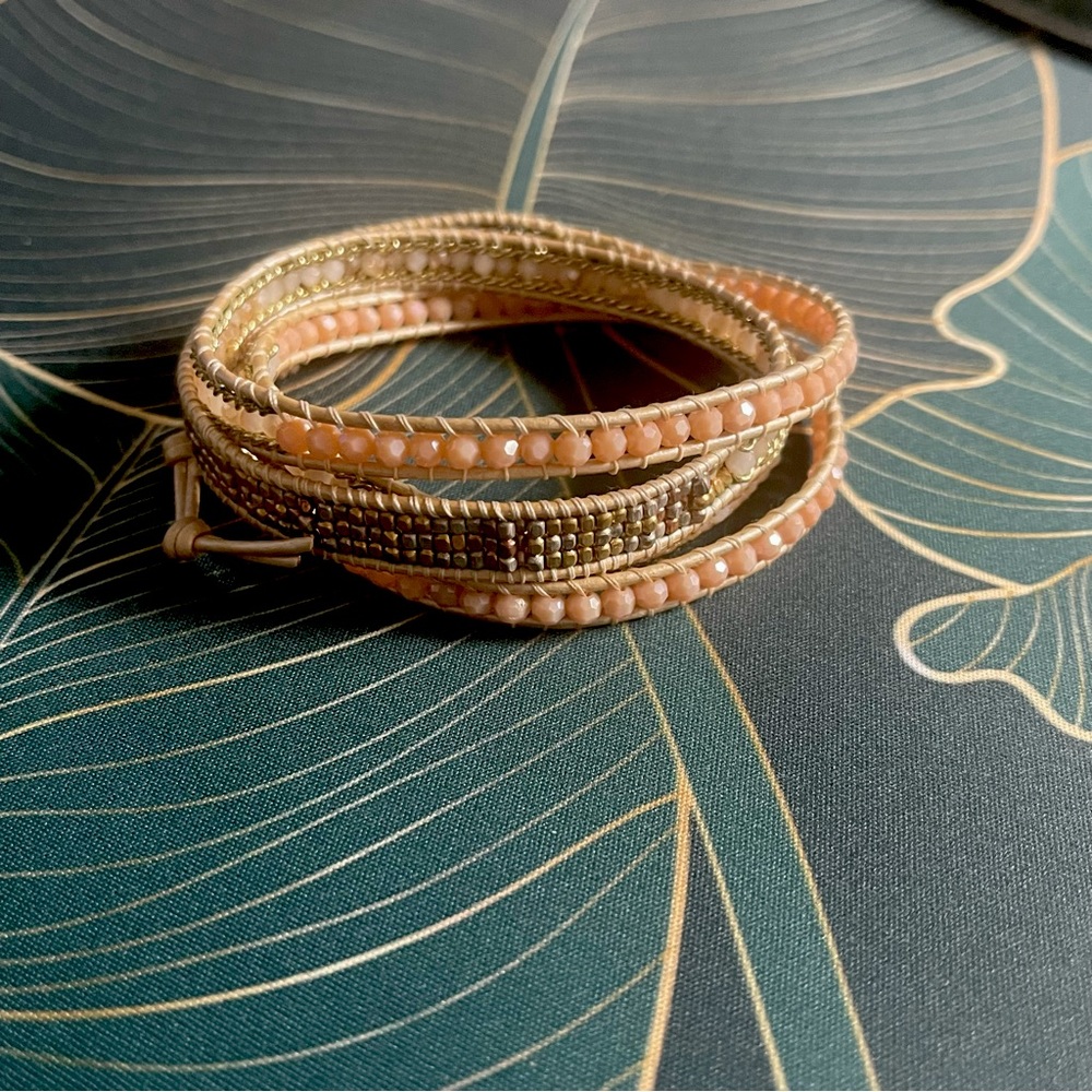 Beaded Wrap Bracelet
